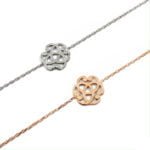 Rose Gold Kaplama Gümüş İç Huzur Bilekliği
