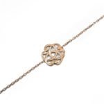Rose Gold Kaplama Gümüş İç Huzur Bilekliği